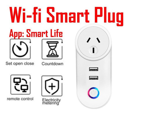USB Wifi Smart Plug Wireless Control Socket Timer APP Control Plug Power