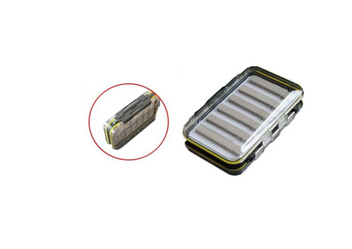 Fly Fishing Fish Lure Bait Double-side Storage Box Portable Fishing Box