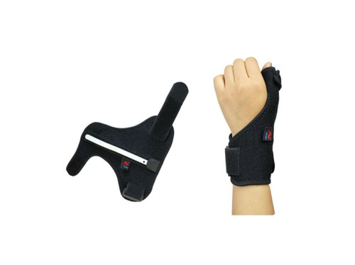 LEFT Thumb Support Splint Trigger Finger Wrist Hands Brace Strap Breathable