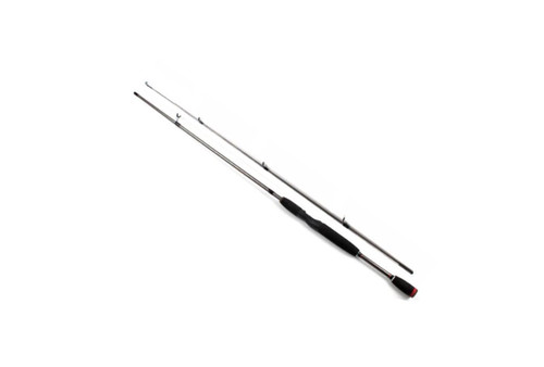 1.8M 2pc Fish Rod Long Straight Grip Handle Carbon Fiber 180cm Jigging lure