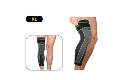 XL FULL SLEEVE Knee Support Sleeve Adjustable Breathable Brace Bandage