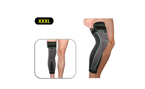 XXXL FULL SLEEVE Knee Support Sleeve Adjustable Breathable Brace Bandage