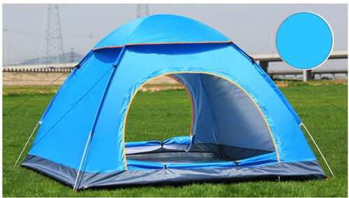 Large BLUE Instant Pop Up Tent Beach Canopy UV Sun Shade Shelter Camping