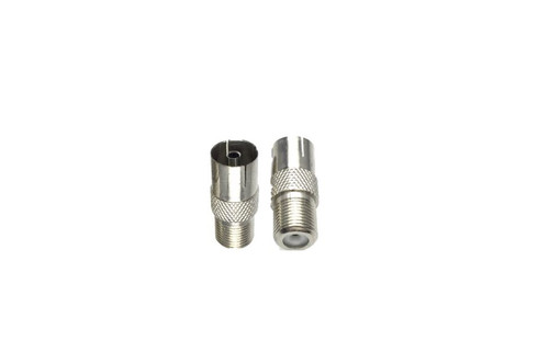 Female F Type TV Aerial Coaxial Coupler Connector Socket RF Aerial Adapter