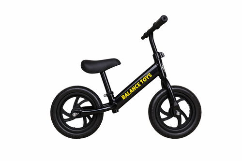 Black Balance Bike Classic Kids No-Pedal Learn To Ride Pre Bike Push Bike