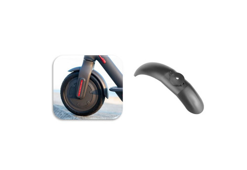 BLACK Front Mudguard Compatible Xiaomi M365 Electric Scooter Replacement