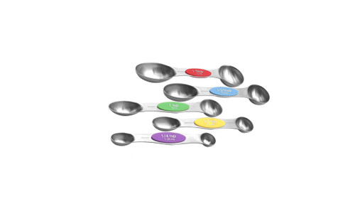 5pcs Magnetic Measurement Spoon Measuring Cups Stackable Flour Oil Powder