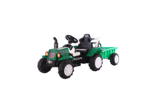 Electric Tractor Kids Ride On Car + Remote Motorized Car Wheels Truck