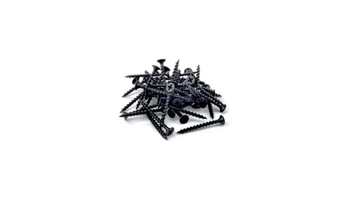 Black 700pcs 6G x 32mm Chipboard Screws Countersunk head Phillips Drive