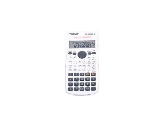 White Scientific Calculator Statistical Fraction School 82MS 350MS