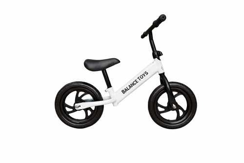 White Balance Bike Classic Kids No-Pedal Learn To Ride Pre Bike Push Bike
