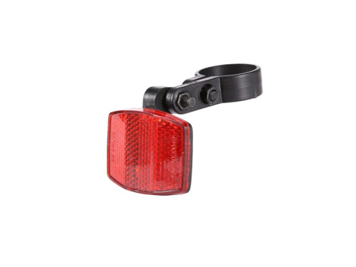 1pc Red Rear Bike Reflectors Back Tail Reflect Spoke Reflectors Bracket