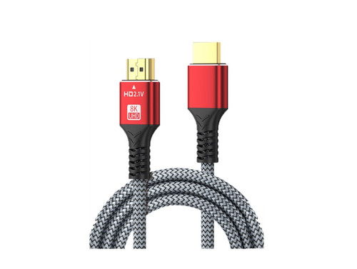 5M 8K HDMI Cable 2.1 Version Braid Male To Male HDMI to HDMI Cord TV 5M 8K HDMI Cable 2.1 Version Braid Male To Male HDMI to HDMI Cord TV