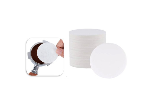 100pcs Disposable 51mm Portafilter Filter Paper Espresso Puck Screen Basket 100pcs Disposable 51mm Portafilter Filter Paper Espresso Puck Screen Basket