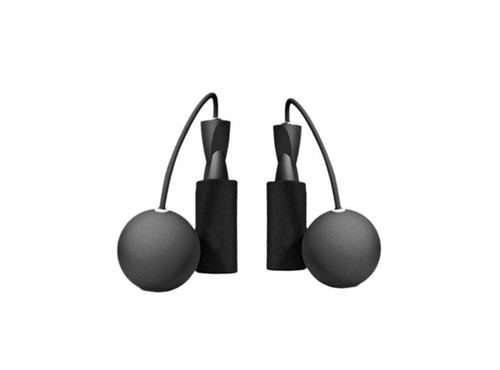 Cordless Skipping Rope Jump Rope with Weighted Balls Gym Exercise Boxing