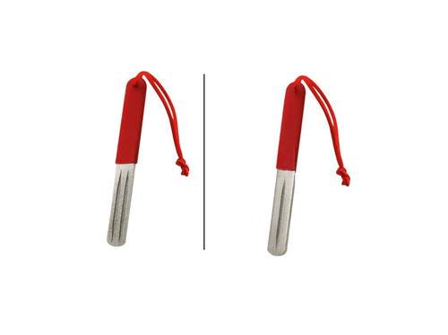 Double Side Fish Hook Sharpener Sharpening Stone Key chain Fishing Hook File