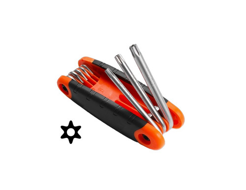 Multi Torx Pin Set Folding Screwdriver Bike Repair Tool Bicycle Tyre Cycling
