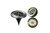 WARM 8 LED Solar Stainless Waterproof Garden Light Lawn Pin Lamp Buried