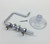 Portable Fishing Line Winder Reel Spool Spooler System Tackle Silver Tools