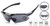 Dark Grey Tint Sports Sunglasses Cycling Running Bike Glasses UV400