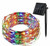 RAINBOW 100 LED 12M Solar Powered Seed Fairy Lights Xmas Decor 8 functions RAINBOW 100 LED 12M Solar Powered Seed Fairy Lights Xmas Decor 8 functions