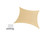 3x3m Sun Shade Sail Garden Patio Sunscreen Awning Canopy Screen UV Block