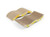 W Shape Cat Kitten Scratch Pad Toy Play Corrugated Card Board Scratcher Mat