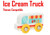 Ice Cream Truck Thomas Compatible Wooden Kids Educational Toy Train Car