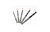 5Pcs Brad Point Wood Drill Bit Set Spur Point Tips Wood Drills Drilling