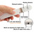 1M WARM LED Motion Sensor Cupboard Wardrobe Bed lamp Cabinet Night Strip