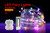 RAINBOW 100 LED 10M Battery Powered Seed Fairy Lights Xmas Party Room Decor
