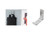 SILVER  Aluminium L Shape Wall Hook Thickness Heavy Duty