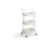 3 Tier Handle Trolley Mobile Utility Cart Storage Organizer Caster Kitchen