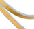 6mm TYPE-D GREY Door Seal Strip Draught Excluder Tape Weather Strip 6M