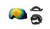 Double Layer RAINBOW Full Frame Rainbow Tint Goggle Ski snowboard bike mask