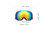 Double Layer SILVER Full Frame Silver Tint Goggle Ski snowboard bike mask