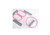 PINK 3 Compartment Lunch Box Stainless Picnic Food Container Bento Box 1.2L