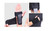 RIGHT HAND Wrist Wrap Band + Steel Plate Support Braces Protect Breathable