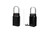 BLACK Combination Hook Lock Box Wall Mount Safes Storage Hanging Portable