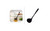 Silicone Ladle Spoon Soup Resistant Flexible Spatula Non-stick Rubber