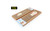 Large Flat Cat Kitten Scratch Pad Toy Play Corrugated Board Scratcher Mat