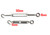 304 Stainless M10 Turnbuckle Screw Balustrade Hook Wire Handrail Cable