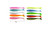 10pcs x 7cm Long tail Grub 2.0g Soft Bait Jigging Soft Grubs