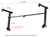 2 Tier Keyboard Stand Extension Brackets Detachable 2nd Level Piano Stand