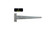 200mm Gate Hinge Triangle Door Hinge Closet Door Metal Hinge T Strap