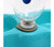 Blue Dual Automatic Pet Feeder Water Refill Cat Dog bowl Food Container