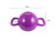 Purple  Water Kettlebell Weight Training Adjustable Jug Dumbbell Kettle Bell Yoga