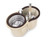Brown 360 Spin Mop + Bucket Set Magic Mop Rotate Spinning Microfiber Mop