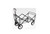 Black Collapsible Wagon Trolley Beach Cart Picnic Folding Camping A6353 Black Collapsible Wagon Trolley Beach Cart Picnic Folding Camping A6353