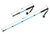 Blue 110cm Walking Stick Adjustable Hiking Trail Trekking Pole Fold Cane Blue 110cm Walking Stick Adjustable Hiking Trail Trekking Pole Fold Cane